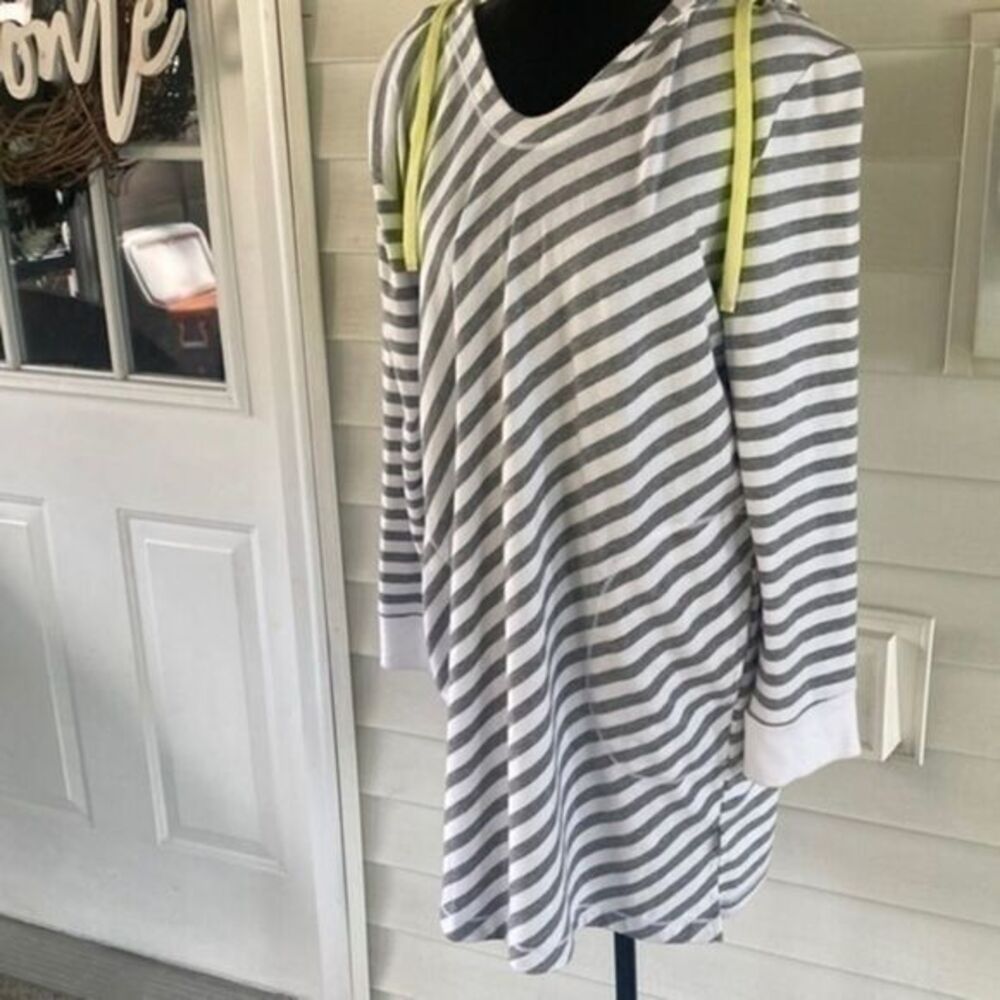 DKNY large hooded tunic sweater​​​